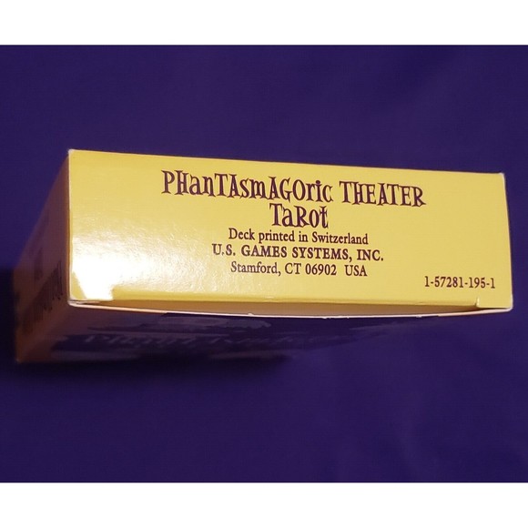 Phantasmagoric Theater Tarot Deck+Booklet U.S.GAMES Out of Print Rare New Sealed - Picture 5 of 10